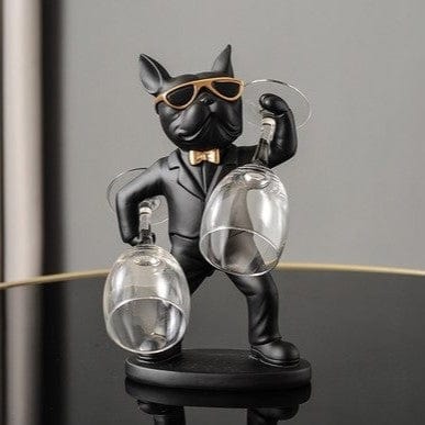 Frenchie Wine Glass Rack