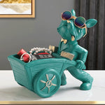 Frenchie Cool Builder Statue