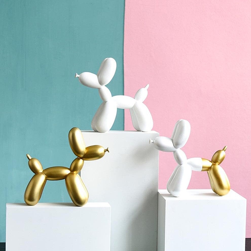 Party Balloon Dog Figurine