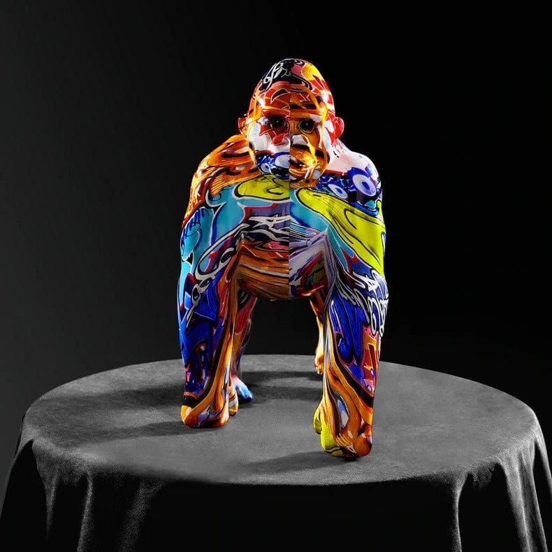 Walking Gorilla Nordic Statue