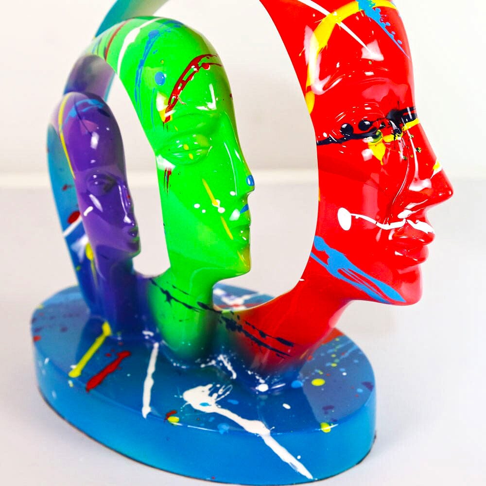 Fluorescence Life Phases Sculpture