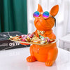 French Bulldog Tray Statue