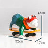 Playful French Bulldog Statue