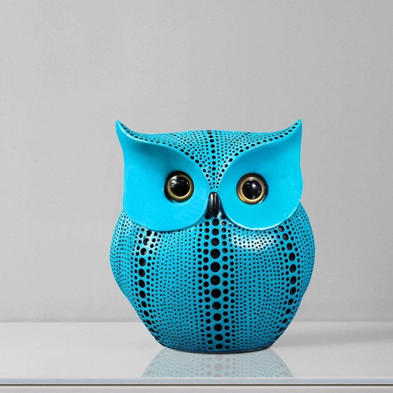 Flamboyant Owl Figurines