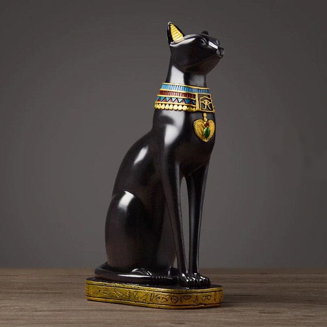 Collectible Nordic Egyptian Cat Statue