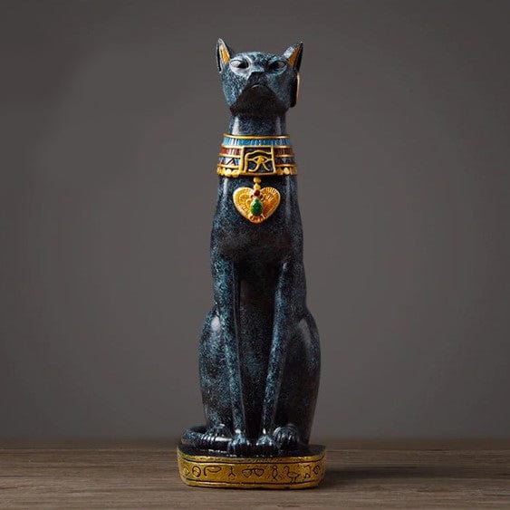 Collectible Nordic Egyptian Cat Statue