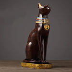 Collectible Nordic Egyptian Cat Statue