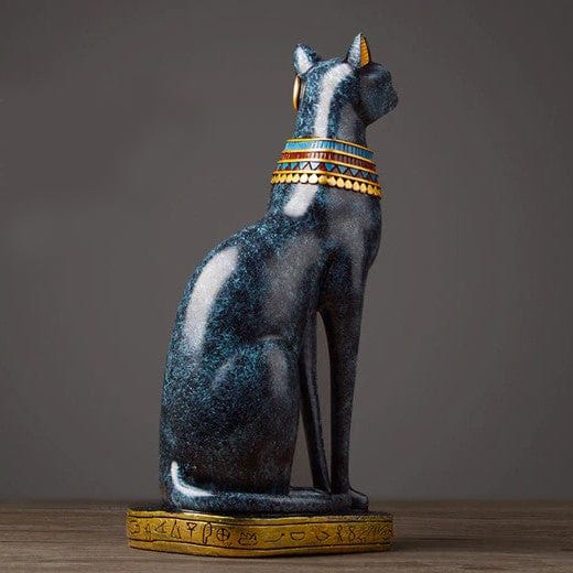 Collectible Nordic Egyptian Cat Statue