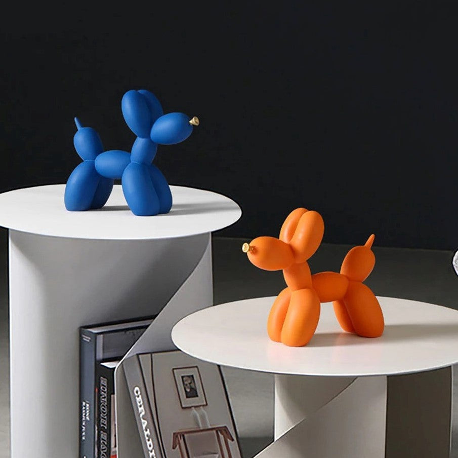 Multicolor Balloon Dog Figurines