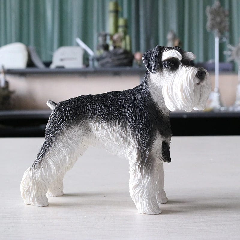 Miniature schnauzer figurines sale