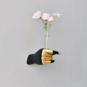 Wall Fist Flower Vase