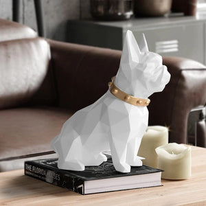 French Bulldog Coin Bank Statue