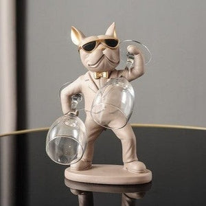 Frenchie Wine Glass Rack