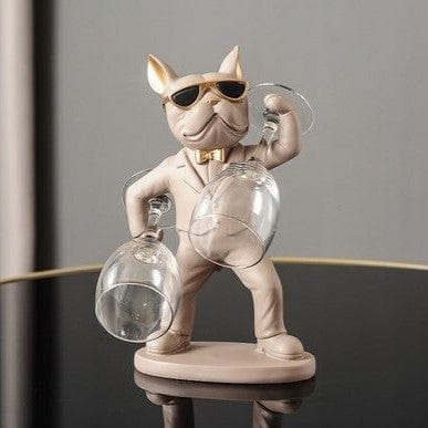 Frenchie Wine Glass Rack