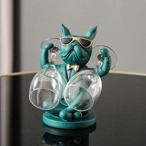 Frenchie Wine Glass Rack