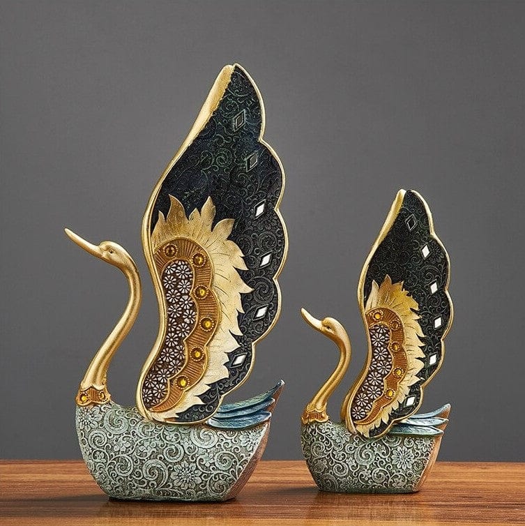 Classic Luxury Swan Statue
