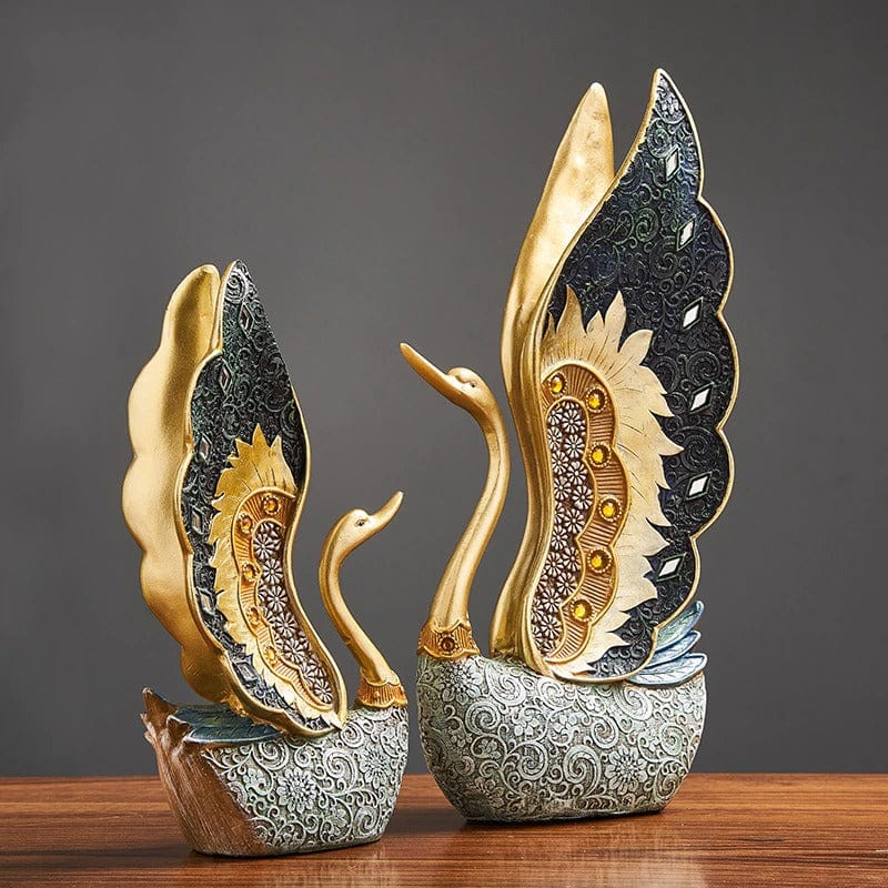 Classic Luxury Swan Statue