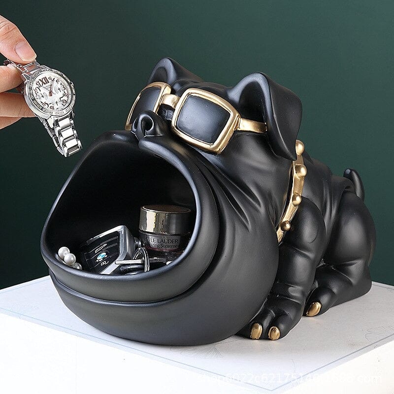 Cartoon English Bulldog Statue