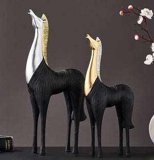 Fengshui Modern Horse Sculpture