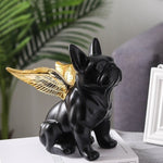 Frenchie Angel Statue