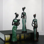 Cultural African Women Figurines