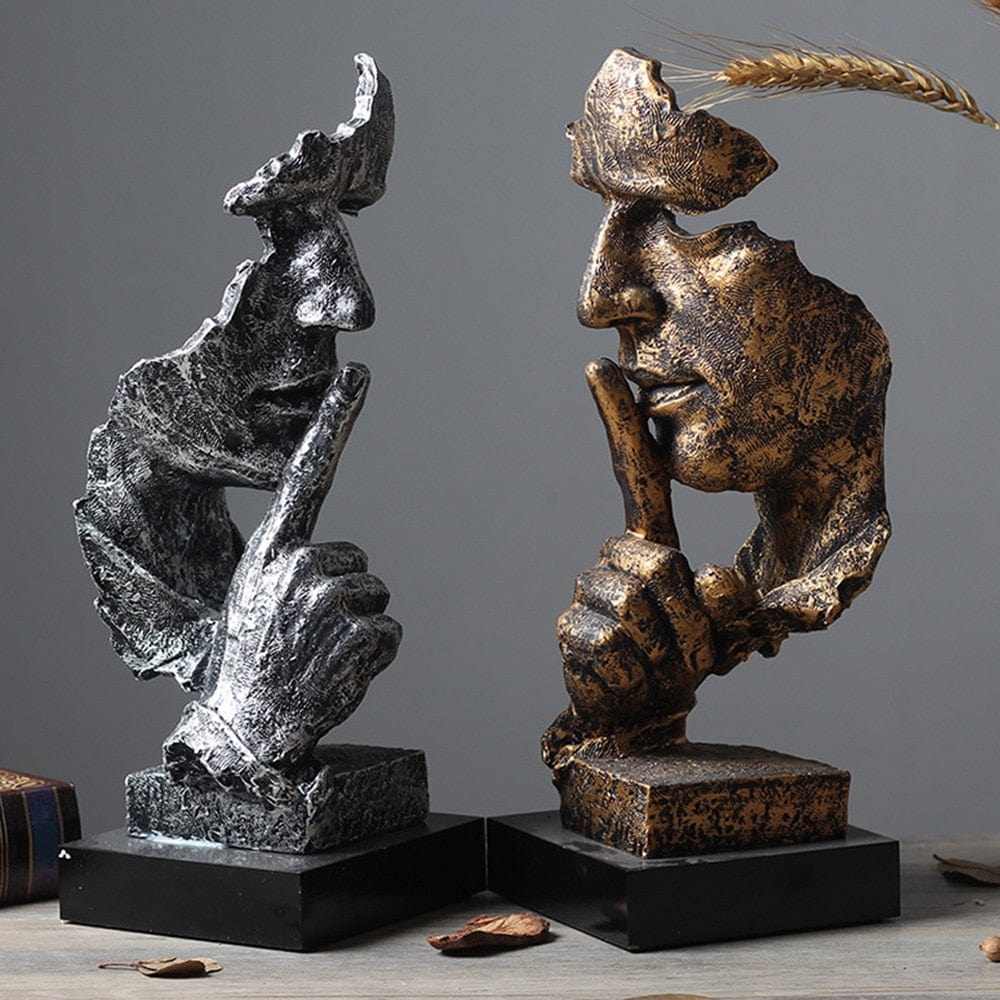 Keep Quiet Sculpture