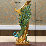 Classic Luxury Peacock Statue