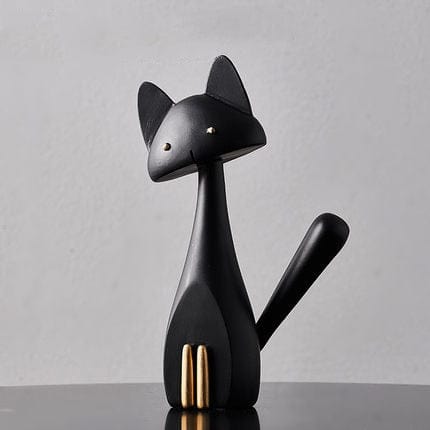 Abstract Designed Cat Statues