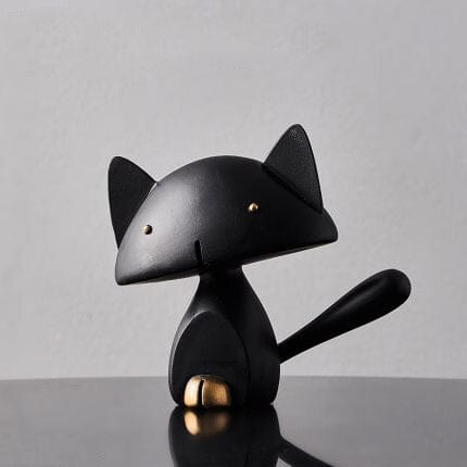 Abstract Designed Cat Statues