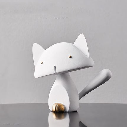 Abstract Designed Cat Statues