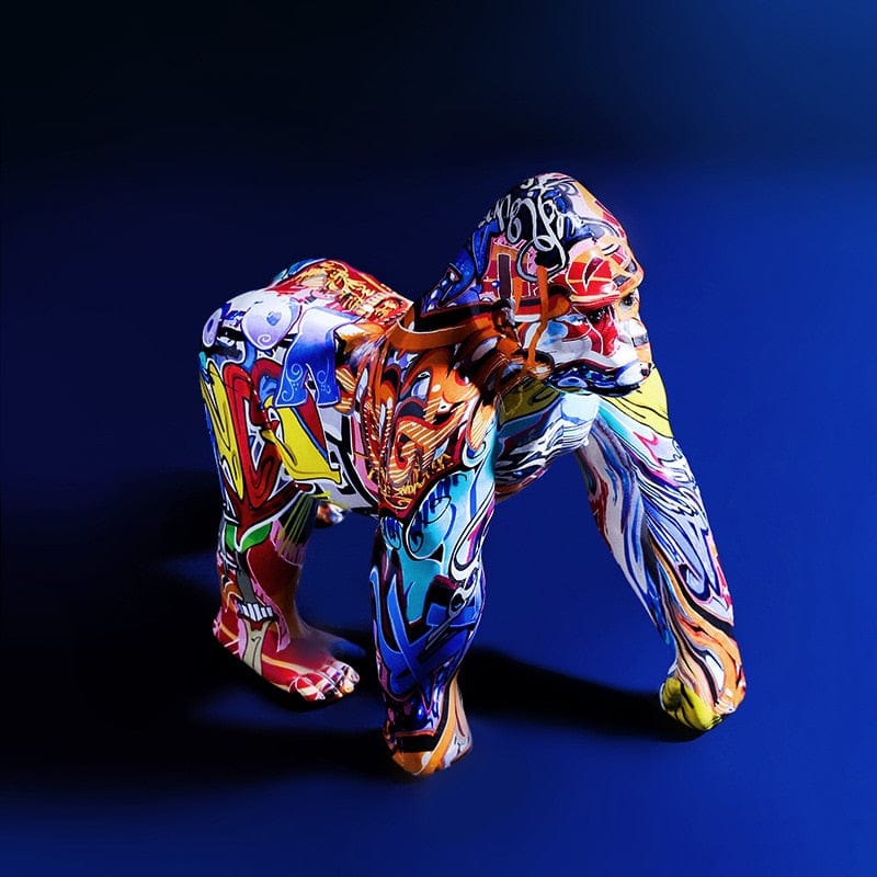 Walking Gorilla Nordic Statue