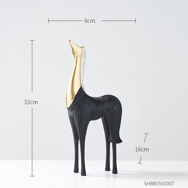 Fengshui Modern Horse Sculpture