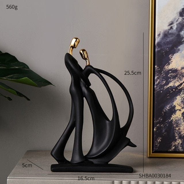 Dancing Couple Sculpture