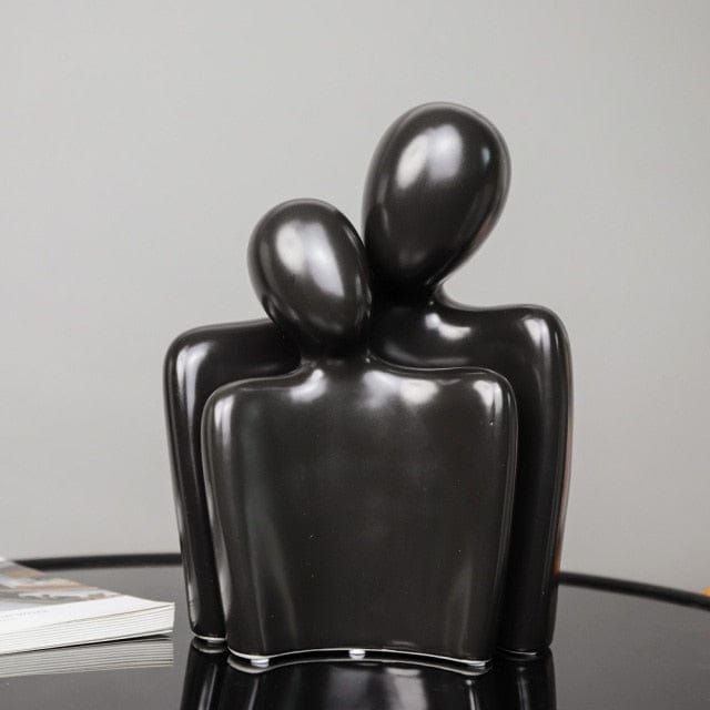 Embracing Couple Sculpture