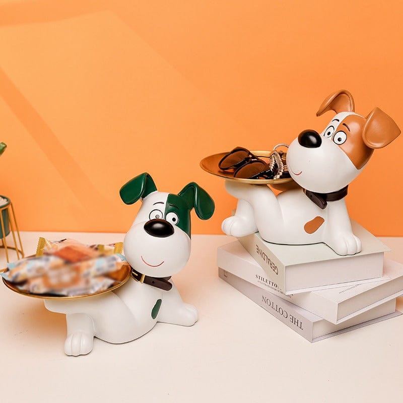 The Puppy Butler Statue