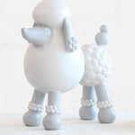 Cartoon Poodle Figurines
