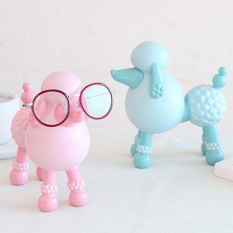 Cartoon Poodle Figurines